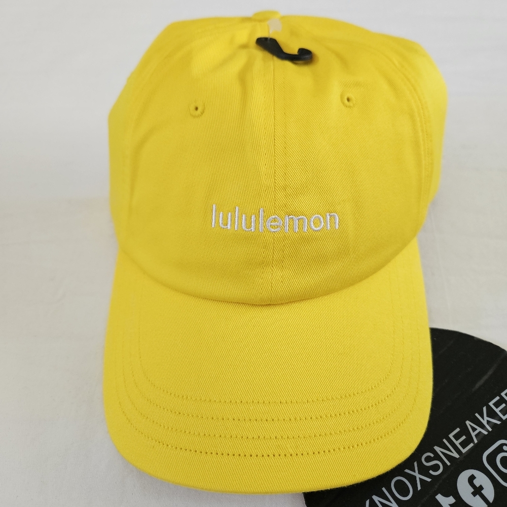 Lululemon Classic Unisex Ball Cap MZYW/WHT Maize Yellow Size S/M